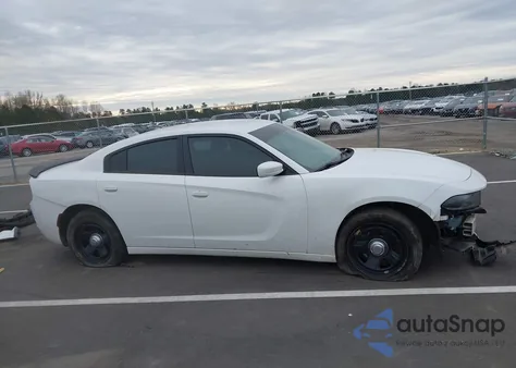 2015 Dodge Charger Police из США, поврежденный, VIN 2C3CDXAT7FH890640